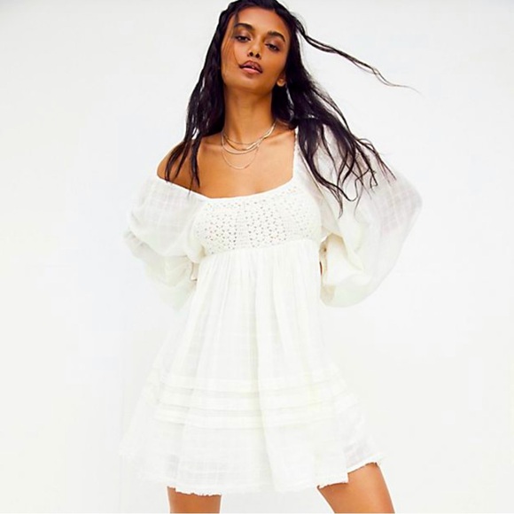 Free People Ari Mini Dress (Size Small) - Picture 4 of 8